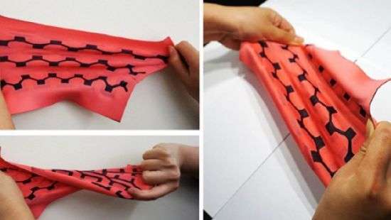 Ученые создали растягивающуюся батарею из ткани