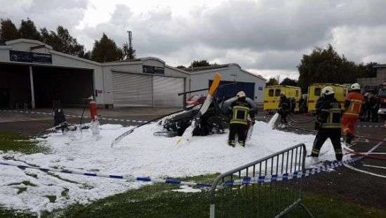 В Канаде разбился вертолет электроэнергетической компании (ВИДЕО)