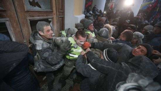 Акция сторонников Саакашвили в Киеве завершилась