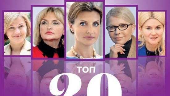 Опубликован рейтинг самых влиятельных женщин Украины
