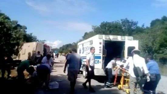 В Мексике разбился автобус с туристам, есть жертвы