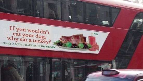 В Лондоне отказались рекламировать отрубленную собачью голову