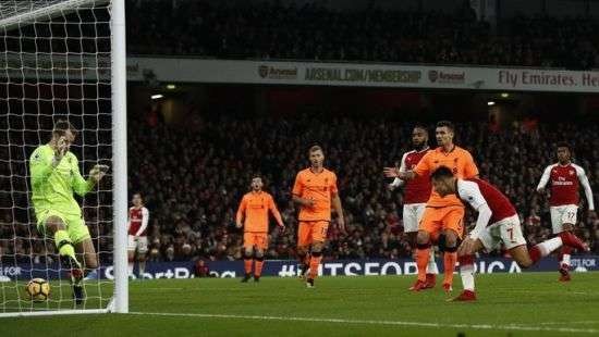 «Арсенал» и «Ливерпуль» сыграли в результативную ничью