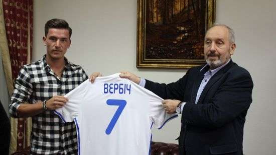 Беньямин Вербич: Буду делать все возможное, чтобы не посрамить цифру под которой играл Шевченко