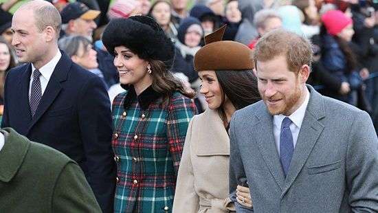 Королевская семья посетила рождественскую службу в полном составе (ФОТО,ВИДЕО)
