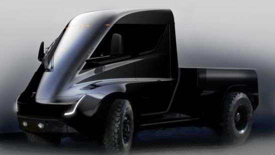 Tesla выпустит электрический пикап