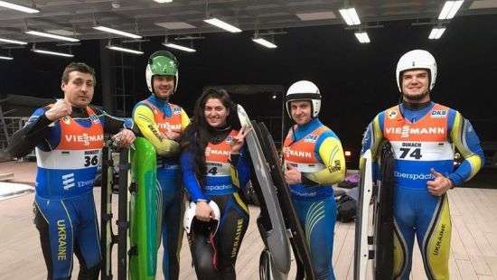 Украинские саночники завоевали пять лицензий на Олимпиаду