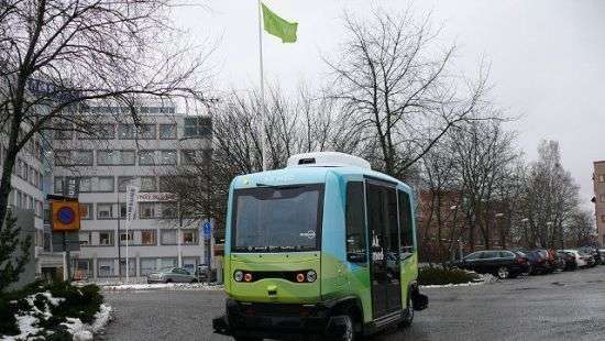 В Стокгольме запустили беспилотные автобусы