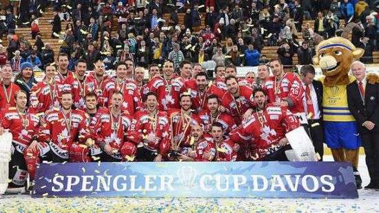 Канадские хоккеисты выиграли Кубок Шпенглера
