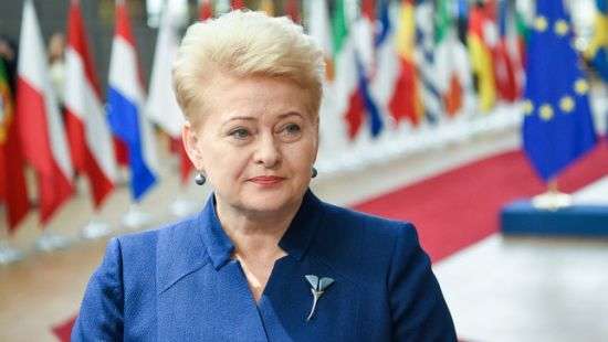 Человеком года в Литве назвали Грибаускайте