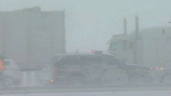 В США снежные заносы спровоцировали ДТП с участием 35 авто (ВИДЕО)