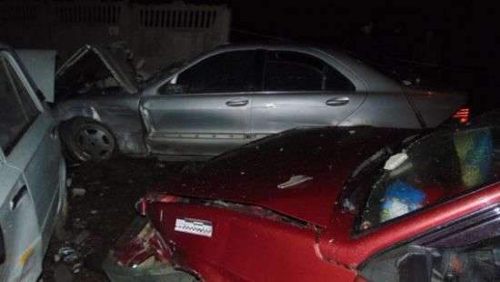 В Ровно пьяный водитель повредил сразу 25 автомобилей