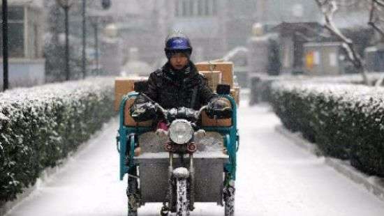 Мощные снегопады обрушились на Китай, есть жертвы