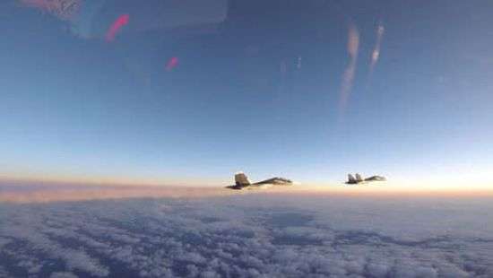 Пентагон показал, как ВВС США перехватывали российские истребители над Балтикой (ВИДЕО)