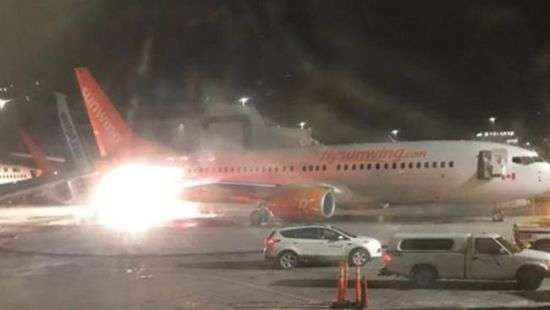 В аэропорту Торонто столкнулись два самолета (ВИДЕО)