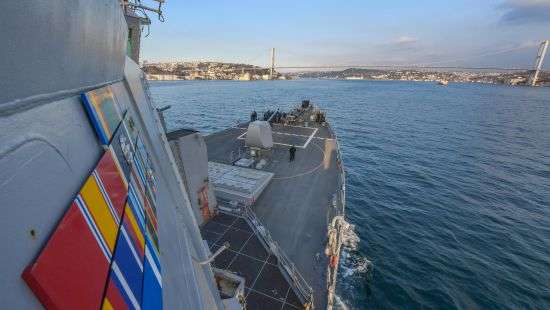 В Черное море вошел эсминец ВМС США