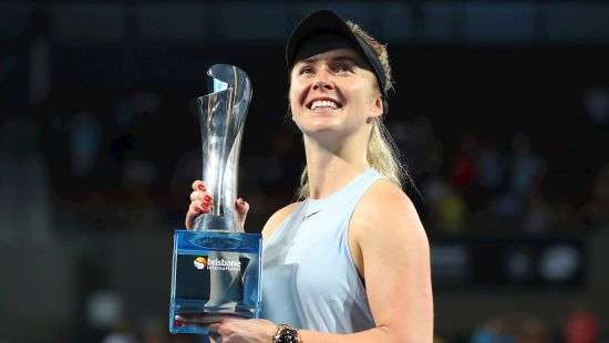Свитолина начала год с победы на крупном турнире в Брисбене (ФОТО/ВИДЕО)