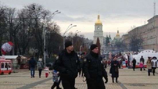 В Киеве порядок на Рождество будут охранять 1200 полицейских