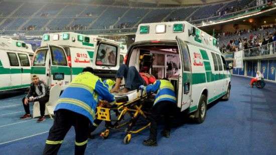 В Кувейте во время матча обрушилось заграждение трибуны