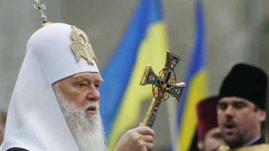 Патриарх Филарет поздравил паству с Рождеством - ВИДЕО