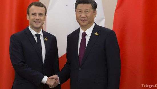 Макрон преподнес председателю КНР подарок со смыслом