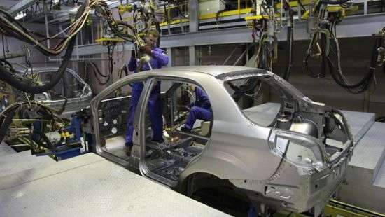 В Украине увеличилось производство легковых авто