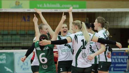 «Химик» уверенно прошел в 1/8 финала Кубка ЕКВ