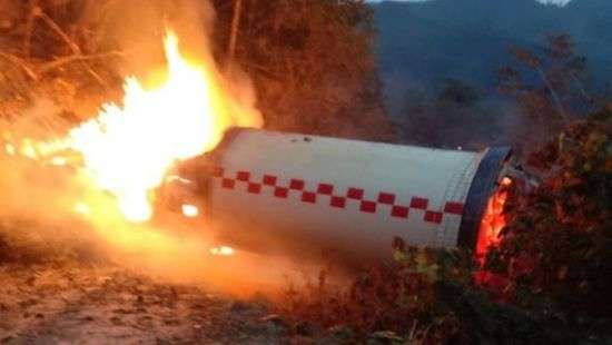 В Китае отработанная ступень ракеты рухнула на жилой квартал