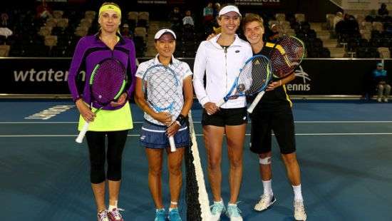 Украинка с японкой уступила бельгийско-нидерландской паре на Hobart International