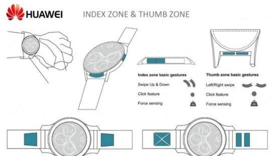 Huawei предлагает оснащать смарт-часы ободом