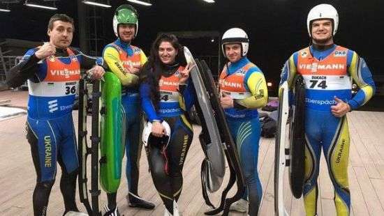 Пятеро саночников представят Украину на Олимпиаде-2018