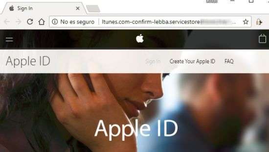 Пользователи Apple подверглись фишинговой атаке