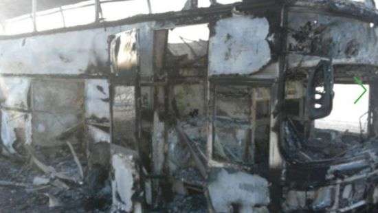 Стало известно, почему пассажиры сгоревшего в Казахстане автобуса не спаслись