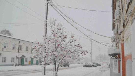 Черкассы из-за бушующей непогоды остались без водоснабжения