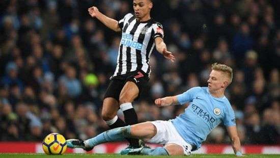 Украинец помог «Манчестер Сити» обыграть «Ньюкасл»