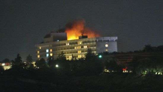 В Кабуле террористы напали на отель Intercontinental - ВИДЕО