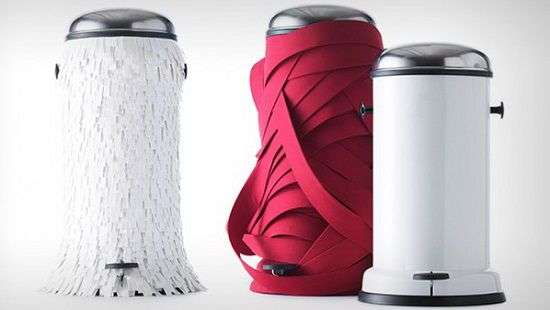 Известная актриса и ведущая приобрела мусорные баки от кутюр