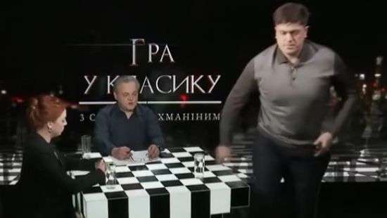 Виртуальный Портнов прогнал нардепа Винника из телестудии (ВИДЕО)