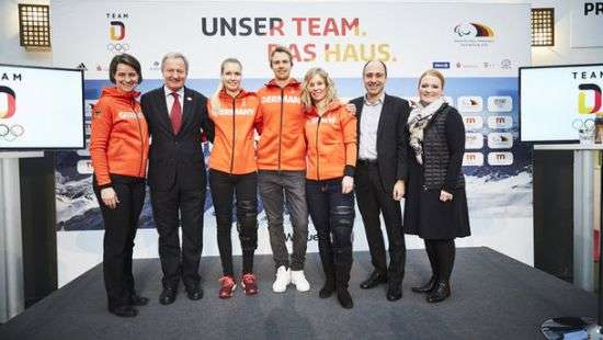 Германия отправит 153 спортсмена на Олимпиаду-2018