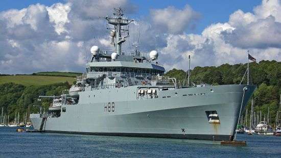 В Черное море вошло военное судно НАТО