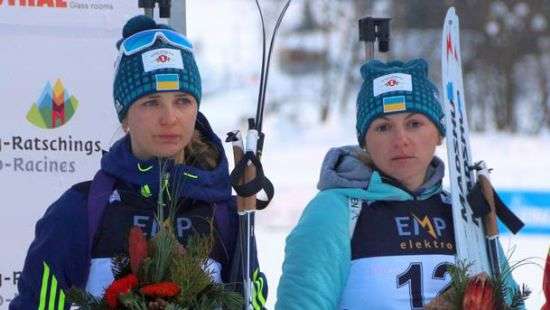 Украинки не добежали до медали на чемпионате Европы по биатлону