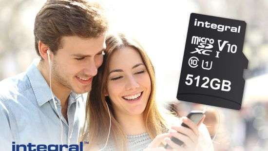 Представлена первая microSD вместимостью 512 Гбайт