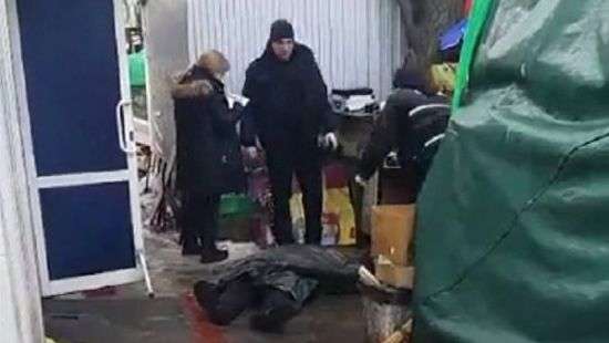 В Киеве у станции метро «Берестейская» застрелили мужчину (ВИДЕО)
