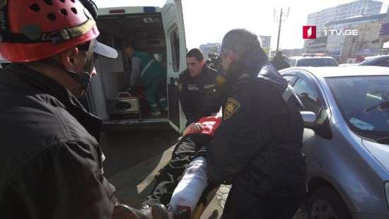 В Тбилиси в метро рухнул потолок, 11 пострадавших