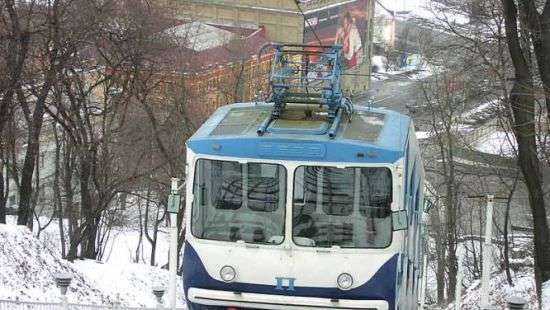 В Киеве сломался фуникулер