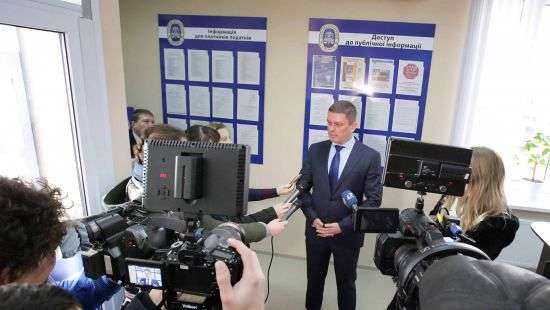 Глеб Милютин открыл Центр обслуживания плательщиков в Южном