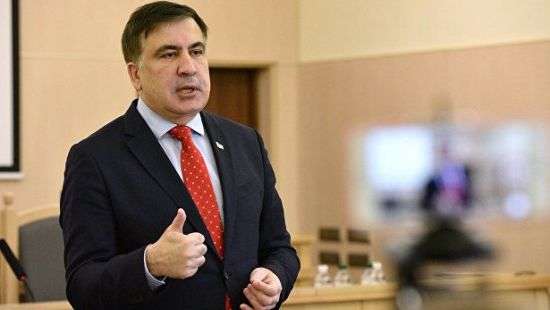 Саакашвили презентовал свой фильм об Украине