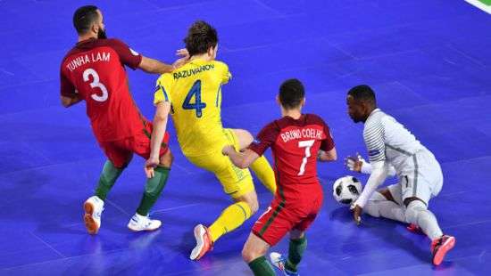 Сборная Украины проиграла Португалии на Евро-2018