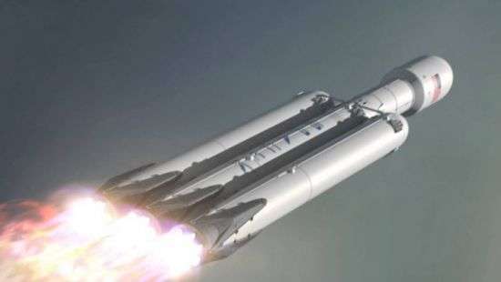 Центральный ускоритель Falcon Heavy разбился при посадке