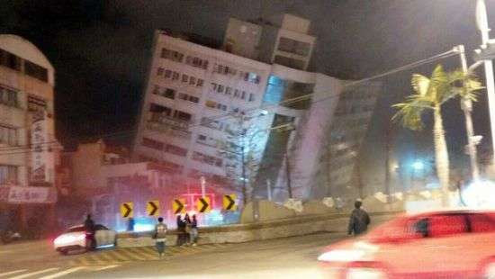 В СМИ уточнили число пострадавших от землетрясения на Тайване